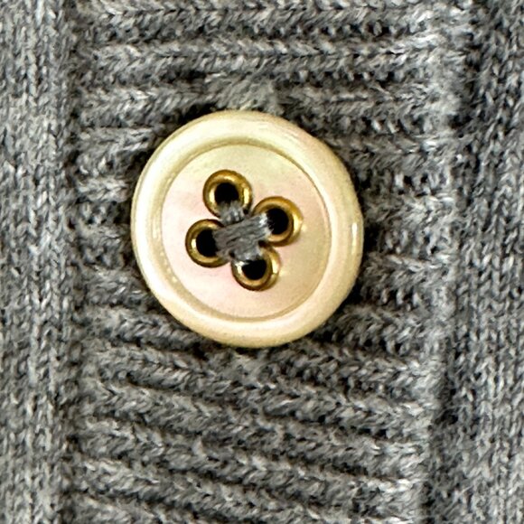 Vineyard Vines Gray Cardigan Women's XL NWT - Picture 4 of 9